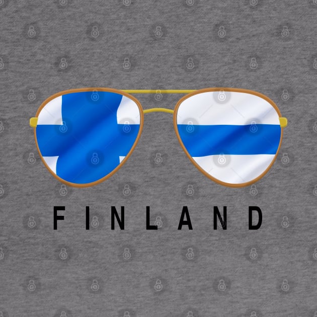 Finland Sunglasses, Finland Flag, Finland gift , Finns , Finnish by JayD World